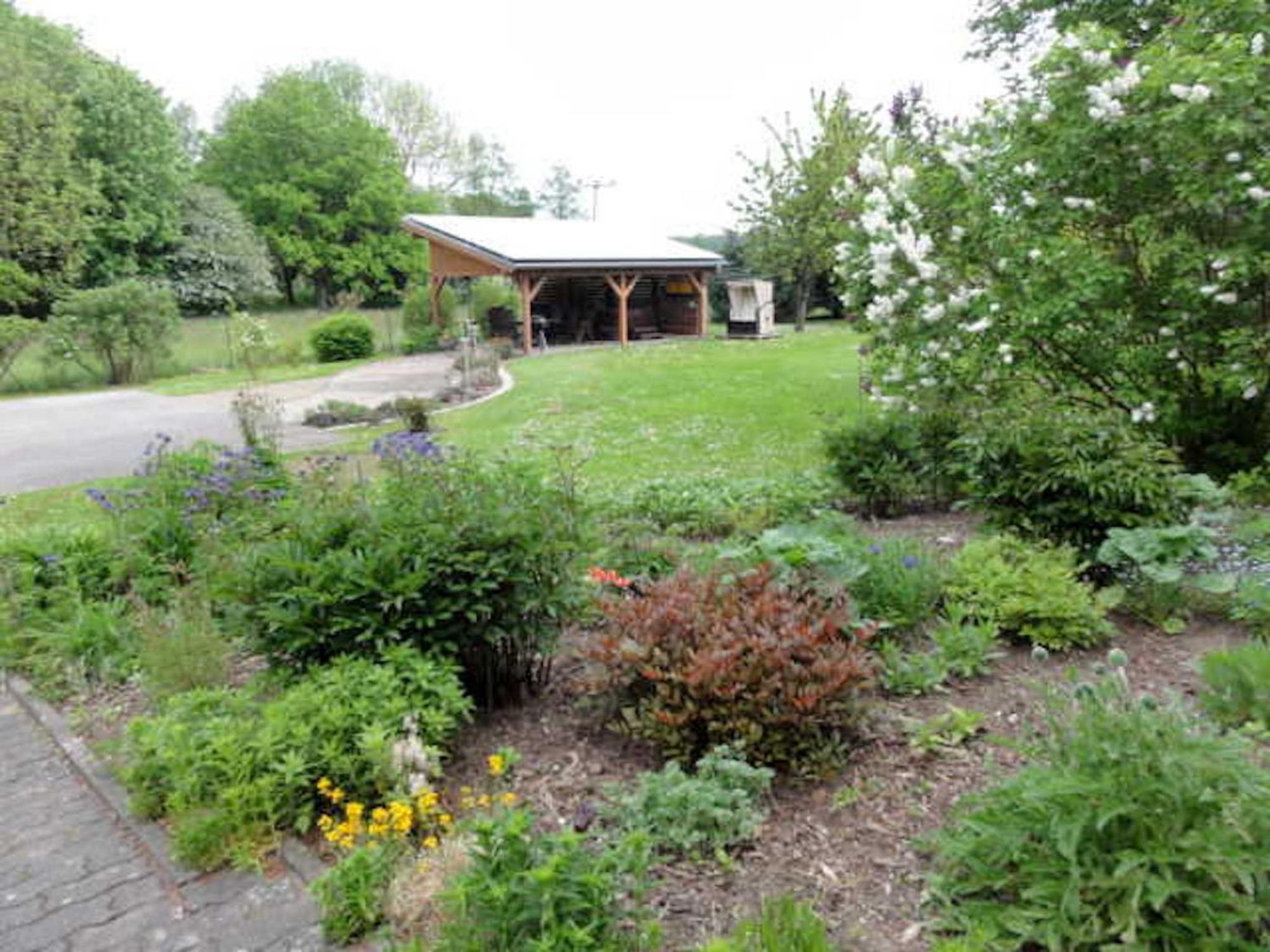 Reetdachhaus "Landhaus Ulrich" Lubkow Extérieur photo